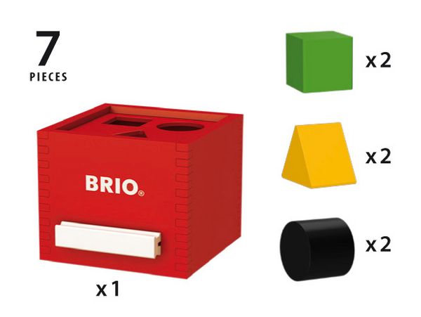 Produktbild: BRIO Infant/ Toddler - Rote Sortier-Box