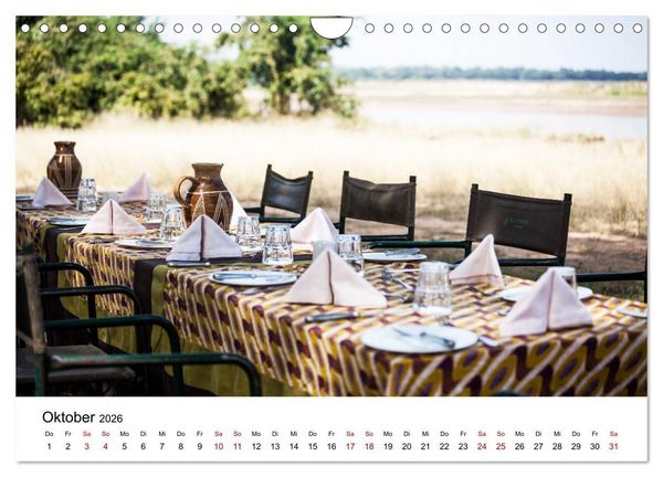 Produktbild: Sambia und der Sambesi (Wandkalender 2026 DIN A4 quer), CALVENDO Monatskalender