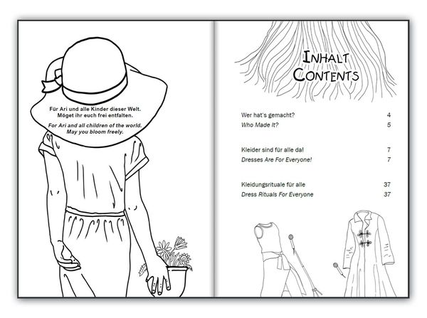 Produktbild: Kleider sind f&uuml;r alle da! Das Kinderbuch f&uuml;r eine kunterbunte Kleidungswahl, egal wer du bist. Dresses Are For Everyone! The children's book for a free and colorful choice of clothes, no matter who you are.