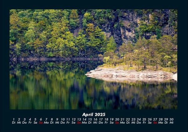 Produktbild: Tag am See 2025 Fotokalender DIN A4