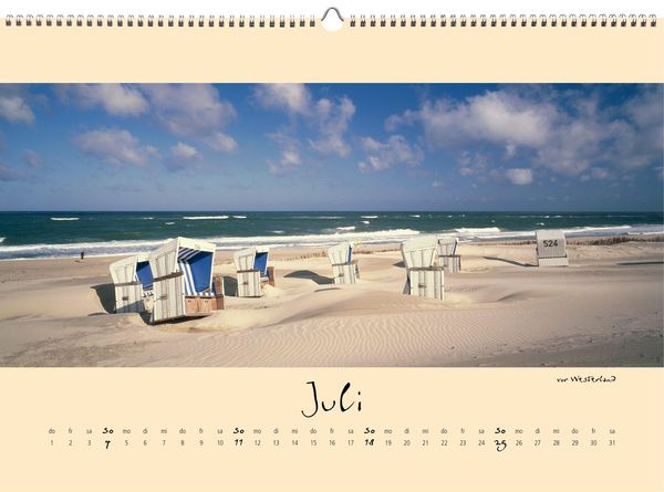 Produktbild: Sylt-die Insel 2027 Panoramakalender