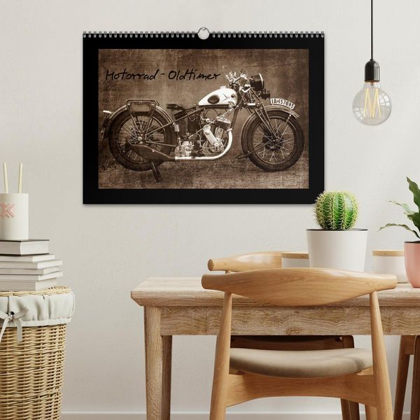 Produktbild: Motorrad Oldtimer (Wandkalender 2026 DIN A3 quer), CALVENDO Monatskalender