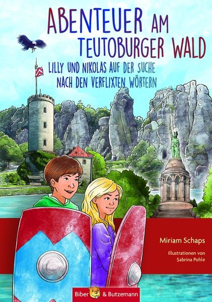 Produktbild: Abenteuer am Teutoburger Wald - Lilly und Nikolas auf der Suche nach den verflixten Wörtern