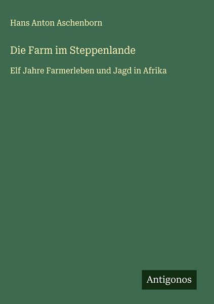 Produktbild: Die Farm im Steppenlande