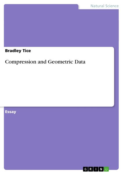 Produktbild: Compression and Geometric Data