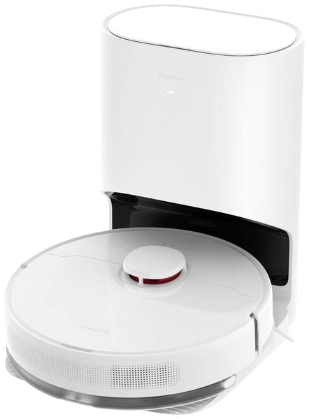 Dreame D10 Plus Saug-und Wischroboter Weiß App gesteuert, Sprachgesteuert, kompatibel mit Amazon Alexa, kompatibel mit Google Home, inkl. Akku