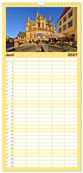 Produktbild: Familienplaner 2027 - Osnabr&uuml;ck...meine Stadt mit 5 Spalten (Wandkalender, 21 x 45 cm) CALVENDO