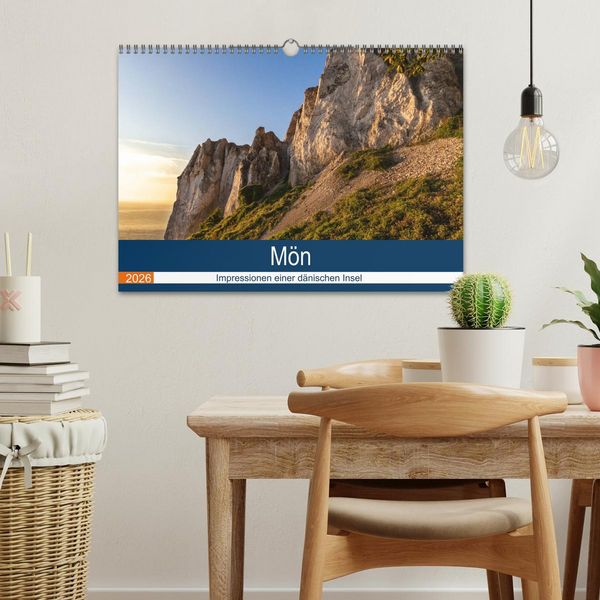Produktbild: M&ouml;n, Impressionen einer d&auml;nischen Insel (Wandkalender 2026 DIN A3 quer), CALVENDO Monatskalender