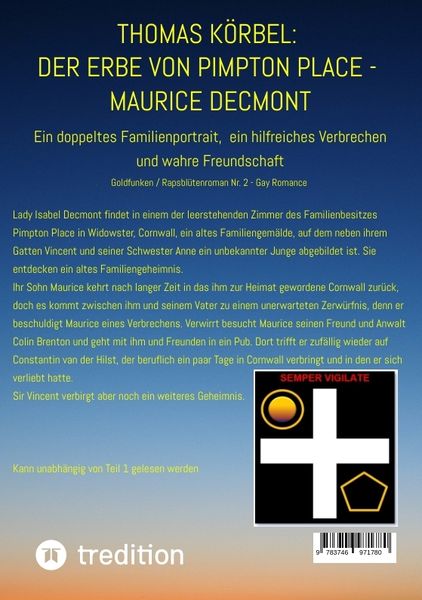 Produktbild: Der Erbe von Pimpton Place - Maurice Decmont