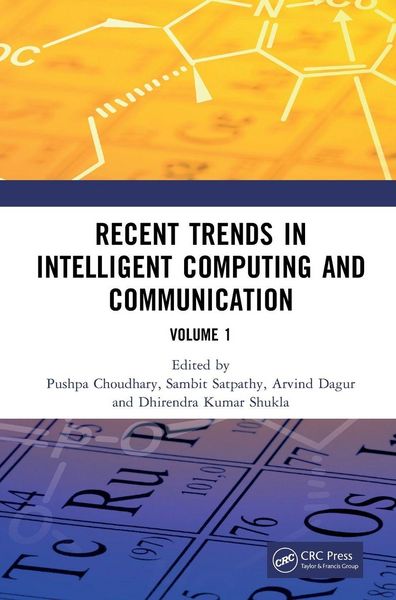 Produktbild: Recent Trends in Intelligent Computing and Communication