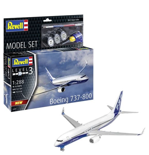 Modellbau Model Set Boeing 737-800