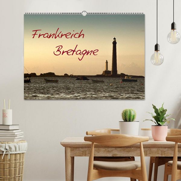 Produktbild: Frankreich Bretagne (Wandkalender 2026 DIN A2 quer), CALVENDO Monatskalender