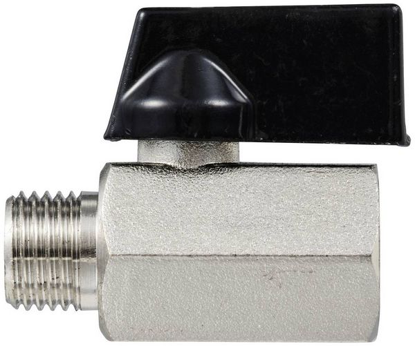Produktbild: TRU COMPONENTS TC-304SM-FM1/2G TC-12770388 Standard-Kugelhahn Innengewinde: G1/2" Au&szlig;engewinde: G1/2" 16 bar (max) 1 St.