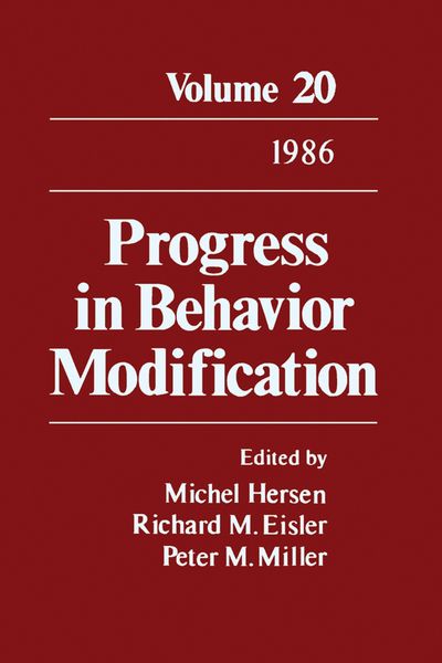 Produktbild: Progress in Behavior Modification