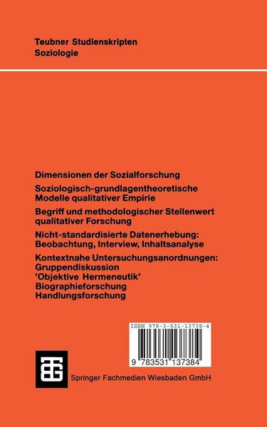 Produktbild: Qualitative Sozialforschung