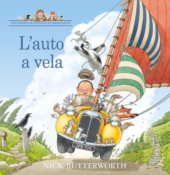 Produktbild: L' auto a vela. Una storia di Giulio il guardaparco