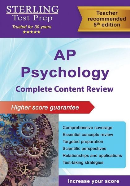 Produktbild: Sterling Test Prep AP Psychology