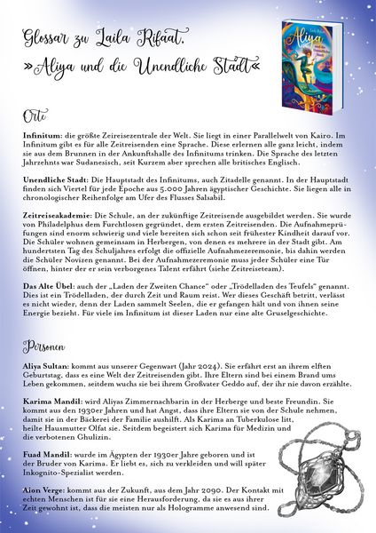 Aliya und die Unendliche Stadt 1