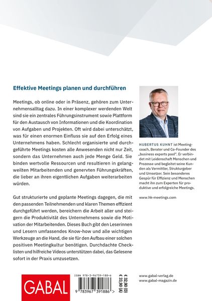Produktbild: Meetings produktiv gestalten