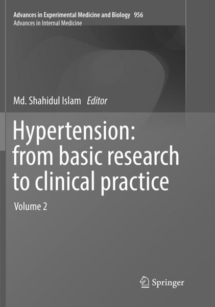 Produktbild: Hypertension: from basic research to clinical practice