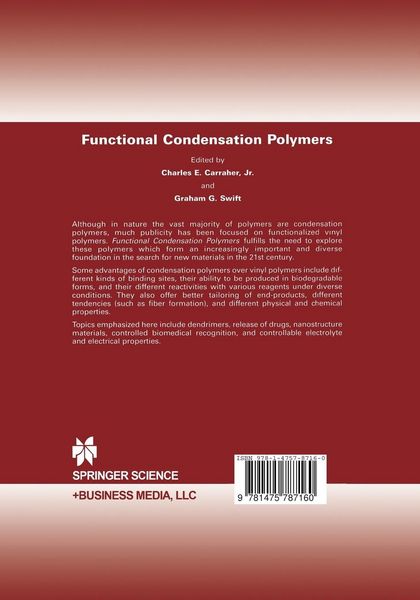Produktbild: Functional Condensation Polymers