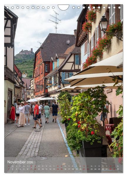 Produktbild: Ribeauville (Wandkalender 2026 DIN A4 hoch), CALVENDO Monatskalender
