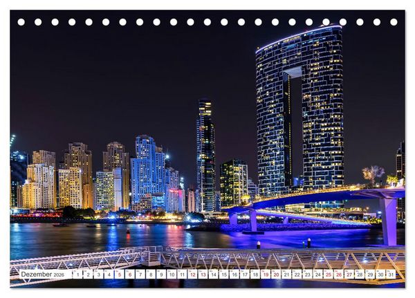 Produktbild: Dubai - Das achte Weltwunder (Tischkalender 2026 DIN A5 quer), CALVENDO Monatskalender