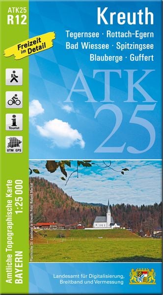 Produktbild: Kreuth 1:25 000