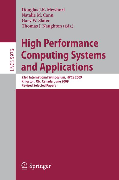 Produktbild: High Performance Computing Systems and Applications