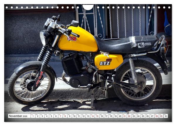 Produktbild: The Legendary MZ (Wall Calendar 2026 DIN A4 landscape), CALVENDO 12 Month Wall Calendar