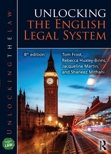 Produktbild: Unlocking the English Legal System
