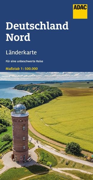 Produktbild: ADAC L&auml;nderkarte Deutschland Nord 1:500.000