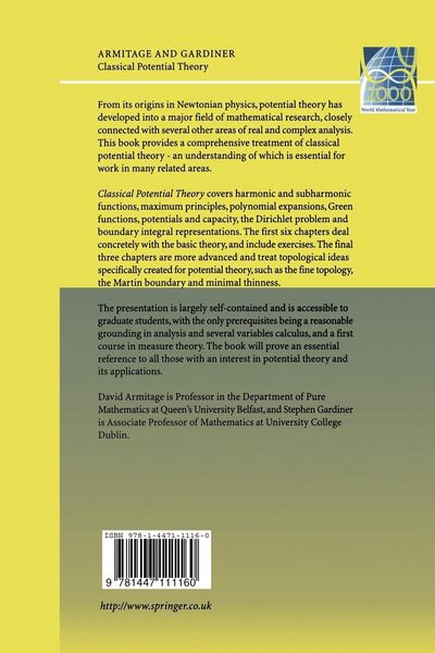 Produktbild: Classical Potential Theory