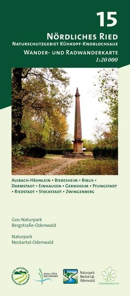 Produktbild: Blatt 15, N&ouml;rdliches Ried - Naturschutzgebiet K&uuml;hkopf-Knoblochsaue