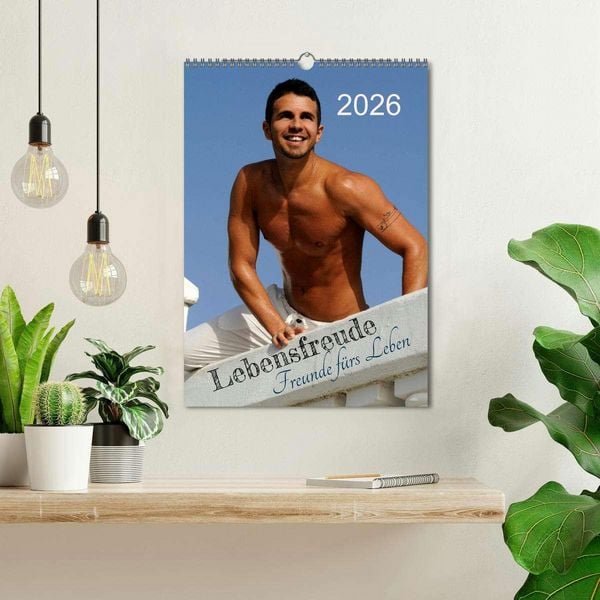Produktbild: Lebensfreude - Freunde f&uuml;rs Leben (Wandkalender 2026 DIN A3 hoch), CALVENDO Monatskalender