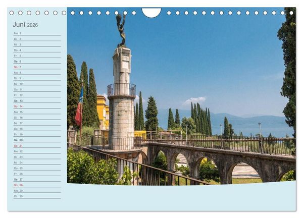 Produktbild: Gardasee - Manerba del Garda (Wandkalender 2026 DIN A4 quer), CALVENDO Monatskalender
