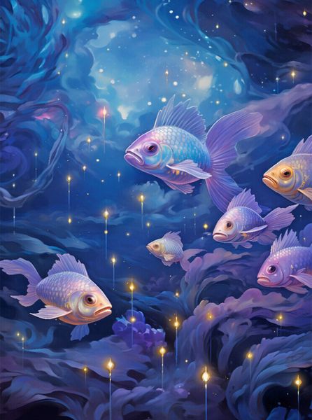 Produktbild: CALVENDO Puzzle Goldfische | 2000 Teile Lege-Gr&ouml;&szlig;e 90x67cm Foto-Puzzle f&uuml;r gl&uuml;ckliche Stunden