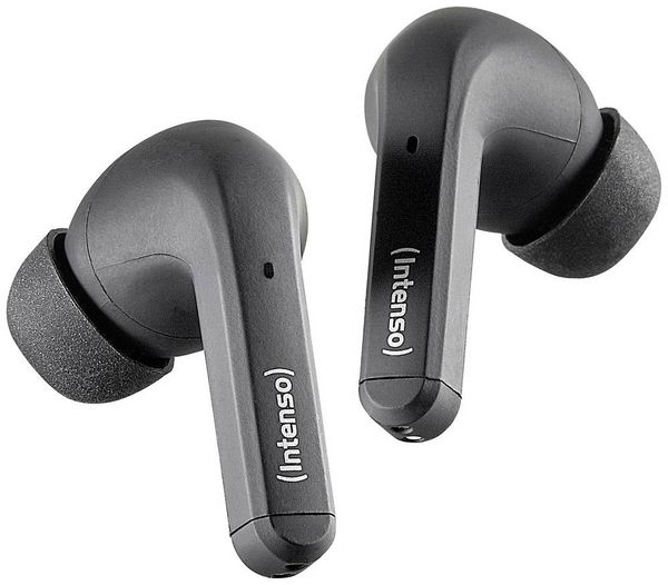 Produktbild: Intenso T300A In Ear Headset Bluetooth&reg; Stereo Schwarz Noise Cancelling Batterieladeanzeige, Headset, Ladecase, Touch-Steuerung