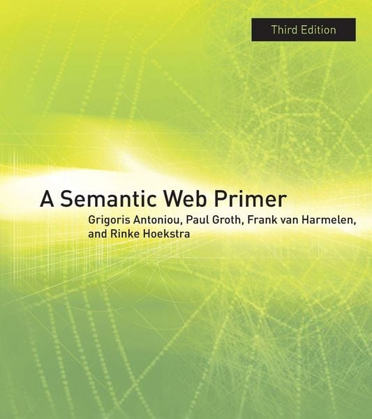 Produktbild: A Semantic Web Primer, third edition