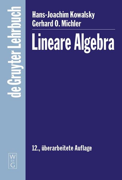 Produktbild: Lineare Algebra