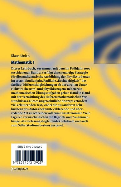 Produktbild: Mathematik 1