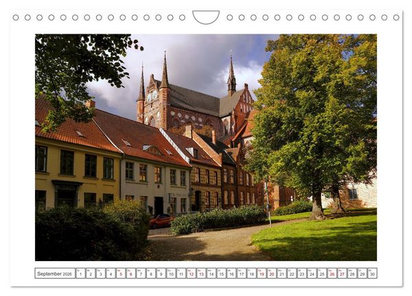 Produktbild: Unser sch&ouml;nes Wismar (Wandkalender 2026 DIN A4 quer), CALVENDO Monatskalender