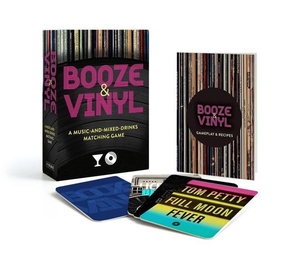 Produktbild: Booze & Vinyl: A Music-And-Mixed-Drinks Matching Game