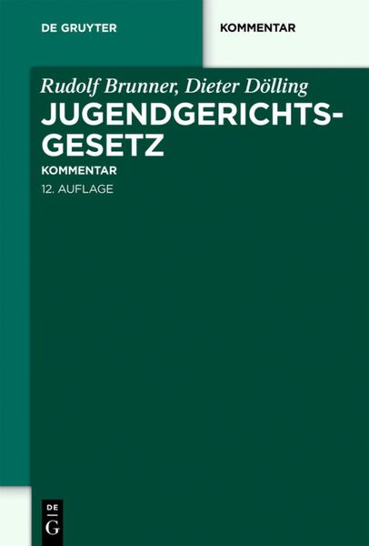 Produktbild: Jugendgerichtsgesetz