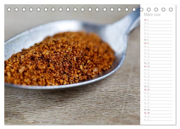 Produktbild: K&uuml;chenkalender 2026 (Tischkalender 2026 DIN A5 quer), CALVENDO Monatskalender