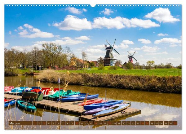 Produktbild: Mein Greetsiel (hochwertiger Premium Wandkalender 2026 DIN A2 quer), Kunstdruck in Hochglanz