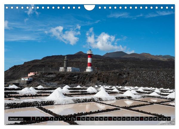 Produktbild: La Palma - Landschaften und Meer (Wandkalender 2026 DIN A4 quer), CALVENDO Monatskalender
