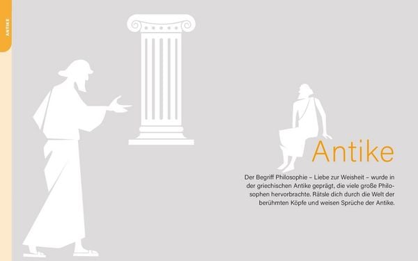Produktbild: Die gro&szlig;en Philosophen I Wissen in R&auml;tseln