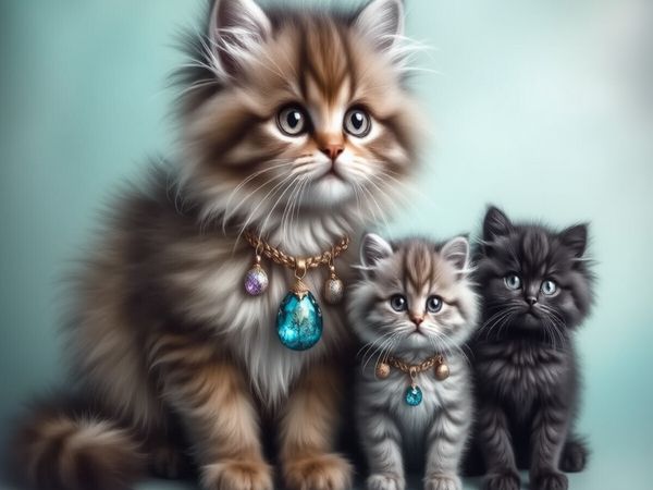Produktbild: CALVENDO Puzzle Katzenmomente | 1000 Teile Lege-Gr&ouml;&szlig;e 64x48cm Foto-Puzzle f&uuml;r gl&uuml;ckliche Stunden