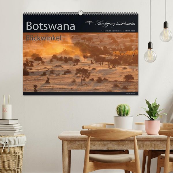 Produktbild: Botswana Blickwinkel 2026 (Wandkalender 2026 DIN A2 quer), CALVENDO Monatskalender